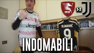 NON LI MOLLIAMO NON MOLLIAMO UN CAO CI DOVETE TEMERE FINO ALLA FINE Salernitana Juventus 12 [upl. by Fital]