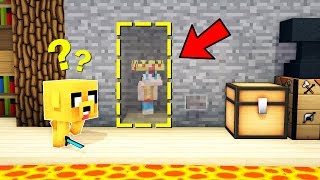 ¡ME ESCONDO EN LA HABITACIÓN SECRETA DE MINECRAFT 😂 EL ESCONDITE EN MINECRAFT [upl. by Sjoberg]