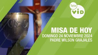 Misa de hoy ⛪ Domingo 24 Noviembre de 2024 Padre Wilson Grajales TeleVID MisaDeHoy Misa [upl. by Adnarem]