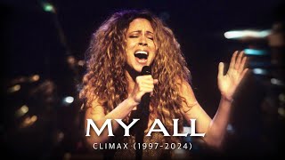 Mariah Carey  My All Climax  Ending Compilation 1997  2024 [upl. by Horwath]