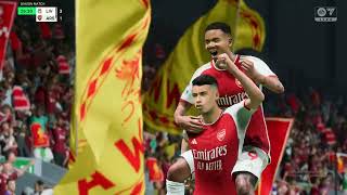 Liverpool vs Arsenal 7081A  Road To DivisionSeason 1  Online Match  EA FC 24 [upl. by Enixam]