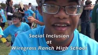 Social Inclusion at Wiregrass Ranch High School [upl. by Pudendas666]