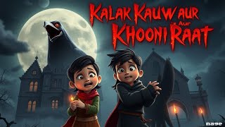 Kala Crow Aur Khonni Raatfull Horror STORY for kids [upl. by Leimad256]