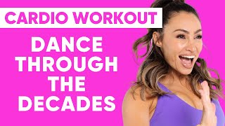 25 Min FEEL GOOD Dance Through The Decades 60s Hits To 2010s Cardio Workout  Gina B [upl. by Artek]