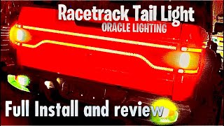 The Best Jeep taillight ever ORACLE Lighting Jeep Gladiator Racetrack Flush tail light install [upl. by Zischke]