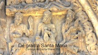 Medieval Spain  Cantiga de Santa Maria De grada Santa Maria [upl. by Bryn]