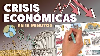 Crisis económicas a lo largo de la historia [upl. by Anahsahs726]