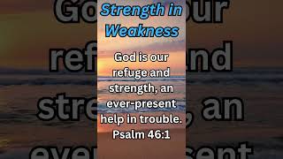 Biblical Inspiration  Strength in Weakness bible jesusinfluencer texashash [upl. by Ellinad]