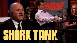 Kevin Calls Sproing Fitness A quotDOGquot  Shark Tank US  Shark Tank Global [upl. by Charmion]