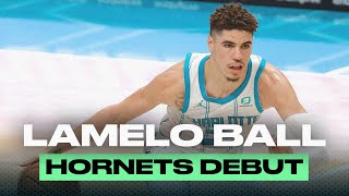 LaMelo Ball’s First Game With The Hornets  Preseason Highlights [upl. by Einattirb897]