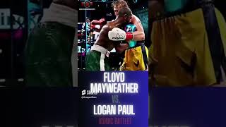 Floyd Mayweather vs Logan Paul Clash in the Ring [upl. by Zosi]