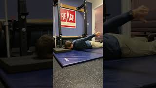 Shoulder Swimmer Exercise — Controlled Articular Rotations CARs [upl. by Einimod]