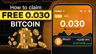 Claim 0030 Bitcoin for FREE  Complete Walkthrough [upl. by Sungam]