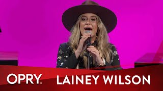 Lainey Wilson  quotThings A Man Oughta Knowquot  Live at the Grand Ole Opry [upl. by Allred]