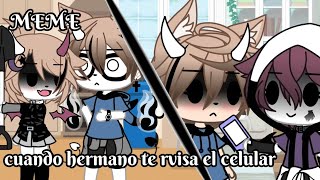 °•SI TE VIENEN A CONTAR COSITAS MALAS DE MI•°🙃🔫MEME°GACHA LIFE° [upl. by Rik]