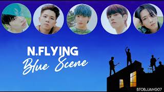 NFlying  Blue Scene HAN  ROM  ENG Lyrics [upl. by Witcher54]