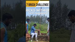 Vidyut Jamwal One Hand 7 Bricks Challenge shorts Blockbuster Battles Vidyut Jamwal Short Video [upl. by Kimbell]