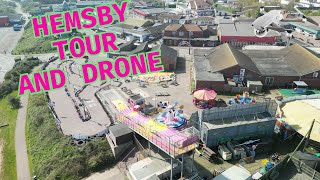 HEMSBY Great Yarmouth with Drone Views April 2024 travel [upl. by Shawn]