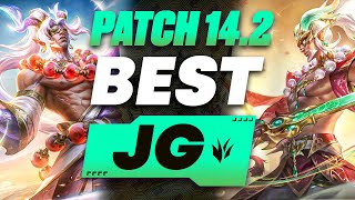 The BEST Junglers For Season 14 On Patch 142  All Ranks Tier List League of Legends [upl. by Revert333]