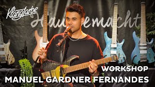 Manuel Gardner Fernandes  GuitarWorkshop amp Ibanez Signature Guitar [upl. by Lleddaw]