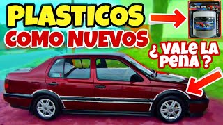 COMO RESTAURAR PLASTICOS O MOLDURAS DE TU COCHE MANIMIX VLOGS JETTA MK3 [upl. by Nairde]