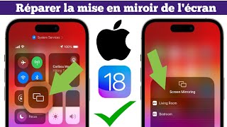 Nouveau Comment réparer la mise en miroir de lécran qui ne fonctionne pas sur iPhone vers SmartTV [upl. by Eillehs]