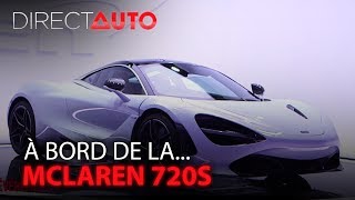 A bord de la McLAREN 720S [upl. by Nivlek277]