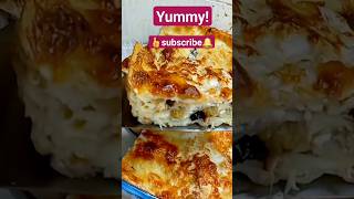 Cottage cheese pie with raisins and prunes [upl. by Ahsin]