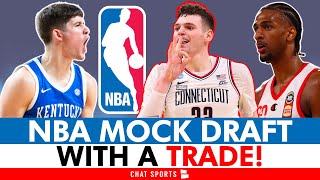 2024 NBA Mock Draft With A BLOCKBUSTER Trade [upl. by Giordano]