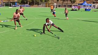 Hockey Final 2023  Windhoek Gobabis vs Outapi  Standard Bank Initiative [upl. by Lydnek]