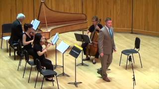 Andrew Rader countertenor in the 2015 Handel Aria Competition singing from Giulio Cesare [upl. by O'Donovan]