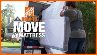 How to Move a Mattress  The Home Depot [upl. by Bernadine]