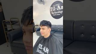 Fringe cut barbershopbacolod haircuttutorials menshair bacolodcity [upl. by Aleahs]