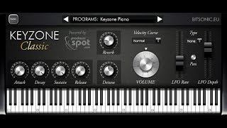 Keyzone Classic Free Piano Demonstration [upl. by Eical441]