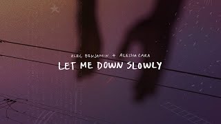 LET ME DOWN SLOWLY ALEC BENJAMIN SLOWEDampREVERB lofi letmedownslowly [upl. by Acihsay]