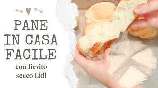 Fare il PANE in CASA con Lievito Secco Leggete nellinfobox [upl. by Nirrat831]