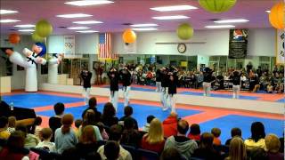 Lee Brothers Burlington NC USA Keimyung University demo team Feb 6 2012 [upl. by Enimajneb]