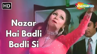 Nazar Hai Badli Badli Si  Maha Badmash 1977  Mohammad rafi amp Asha Bhosle Hit Songs [upl. by Auqinu]