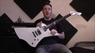 ESP Ltd James Hetfield Snakebyte review [upl. by Hakceber]