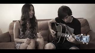 Insieme a te sto bene Lucio Battisti  A2 acoustic duo cover [upl. by Aicilev]