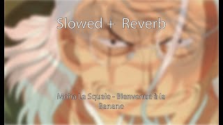 Moha La Squale  Bienvenue à la Banane Slowed  reverb [upl. by Nede]