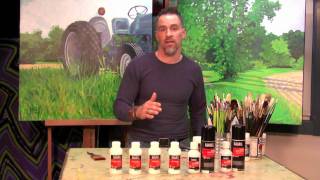 Acrylic Varnish  The Pros And Cons  Acrylic Painting  Liquitex [upl. by Oiluarb]