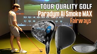 Callaway Paradym Ai Smoke Max Fairway wood vs Paradym Fairway Wood Who Wins This [upl. by Kolk]