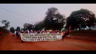 Indígenas de Alto y Bajo Paragua marchan por avasallamiento de sus tierras [upl. by Rika703]