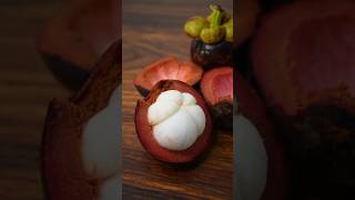 Mangosteen fruit 🤤 fruit food techfoodlk foodlover foodie [upl. by Enyrhtak447]