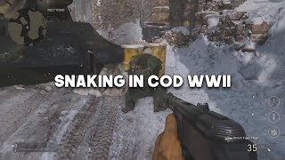 What SNAKING is in COD WWII [upl. by Imhsar843]