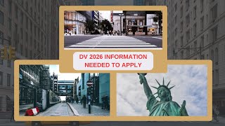 Essential Information You Need to Fill Out the DV2026 Lottery Application Dates of Applying [upl. by Elyl864]