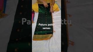 Paturu pattu sarees viralshort trendingshorts 91549601233500rs [upl. by Norej]