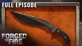 Forged in Fire Recreating INSANELY Complicated Blade From Memory S8 E16  Full Episode [upl. by Ayoted9]