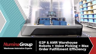 AMR Warehouse Robots  Voice Picking System  Maximum Order Fulfillment Efficiency [upl. by Eusoj]